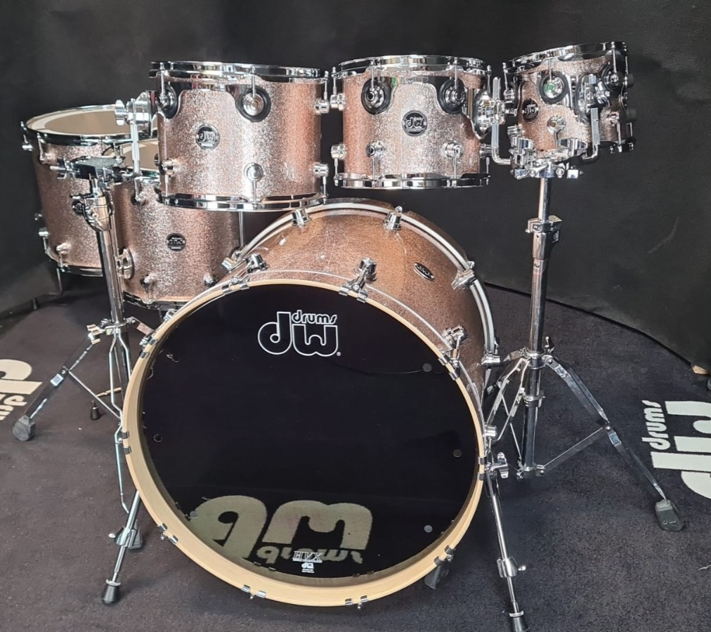 DW USA Performance Drumset Bermuda Sparkle